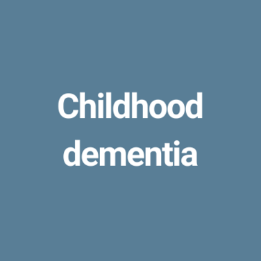 Button childhood dementia