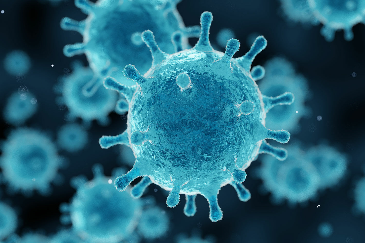 Symbolic image of a virus