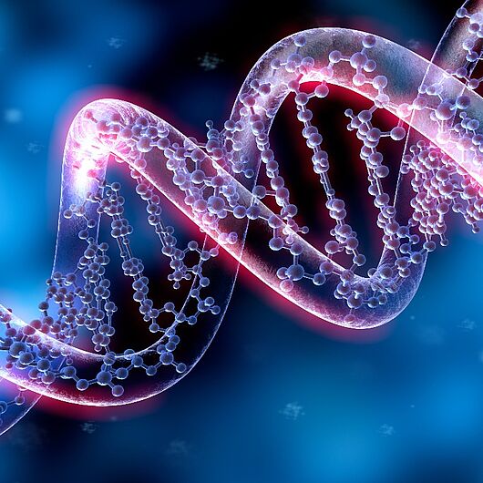Symbolbild DNA-Code-Struktur 